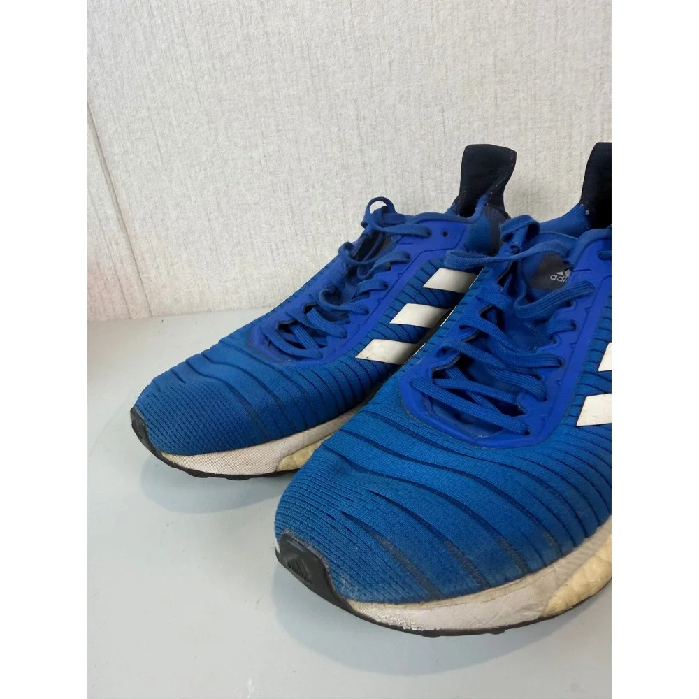 Adidas Men's Continental Boost Solar Glide, Blue and‎ White, Size 9